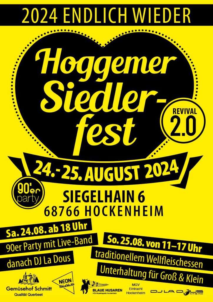 Hockenheim Siedlerfest 2024