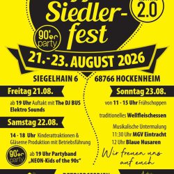 Siedlerfest 2026